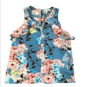 Faith and Joy Flower Top